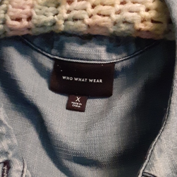Who What Where jean top - Picture 2 of 2